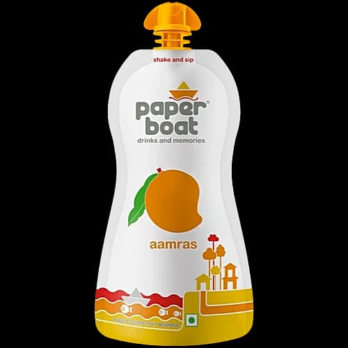 Paper Boat Aamras Mango Fruit Juice - 200ml
